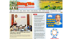 Desktop Screenshot of baohungyen.vn