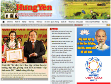 Tablet Screenshot of baohungyen.vn